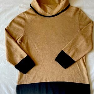 Ann Taylor Loft (Petites) 3/4 Sleeve Cowl Neck Sweater